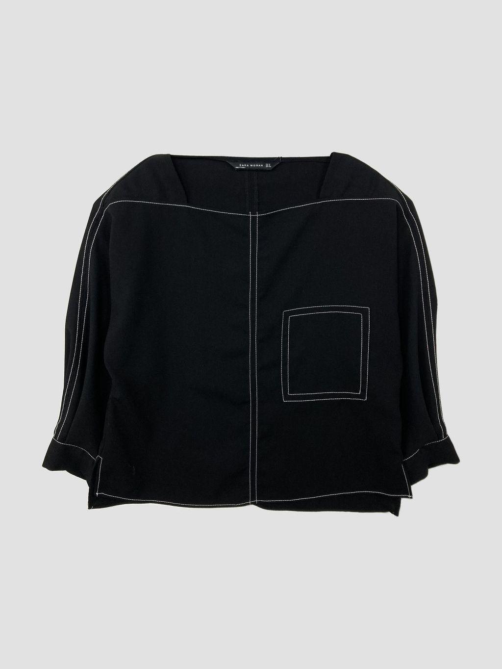 Blusa ZARA - Talla S (VOP01223222)-0
