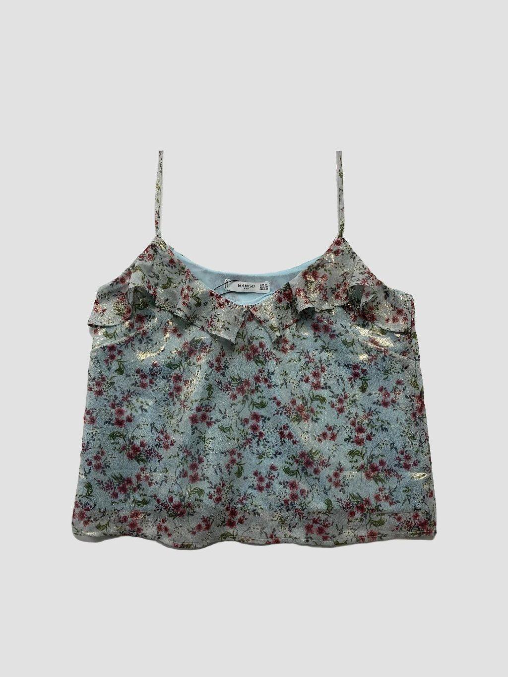 Polera sin mangas MANGO - Talla XS (VOP00917567)-0