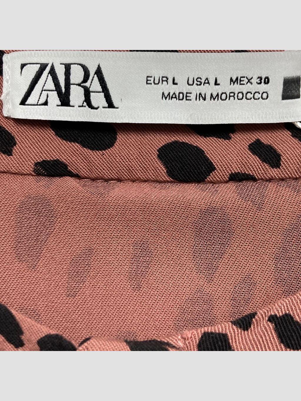 Vestido corto ZARA - Talla L (VOP01057058)-1