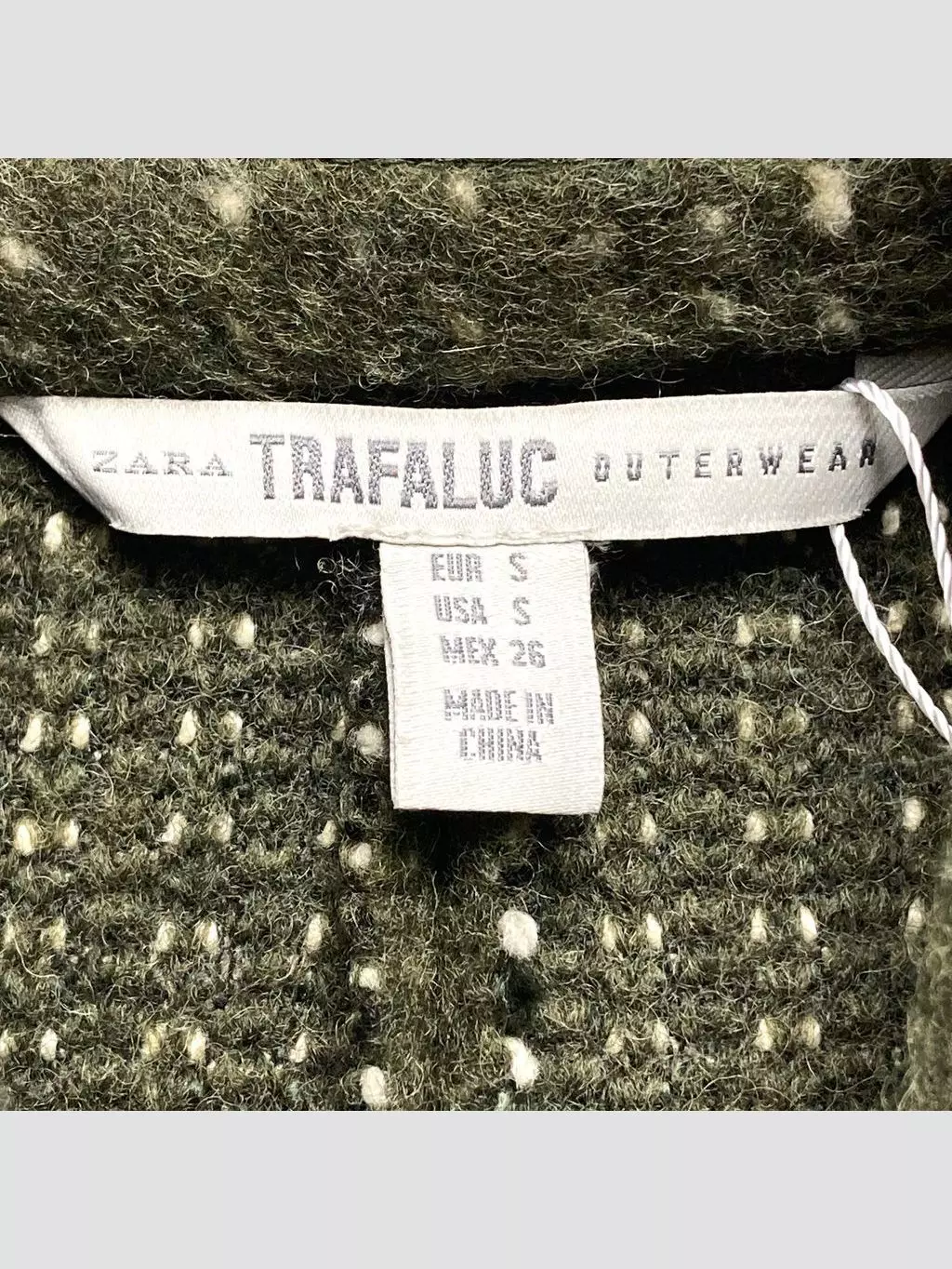 Abrigo ZARA - Talla S (VOP01013328)-1