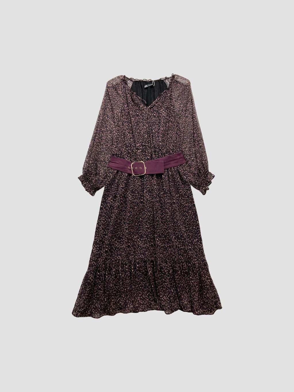 Vestido largo ZARA - Talla XL (VOP01024691)-0