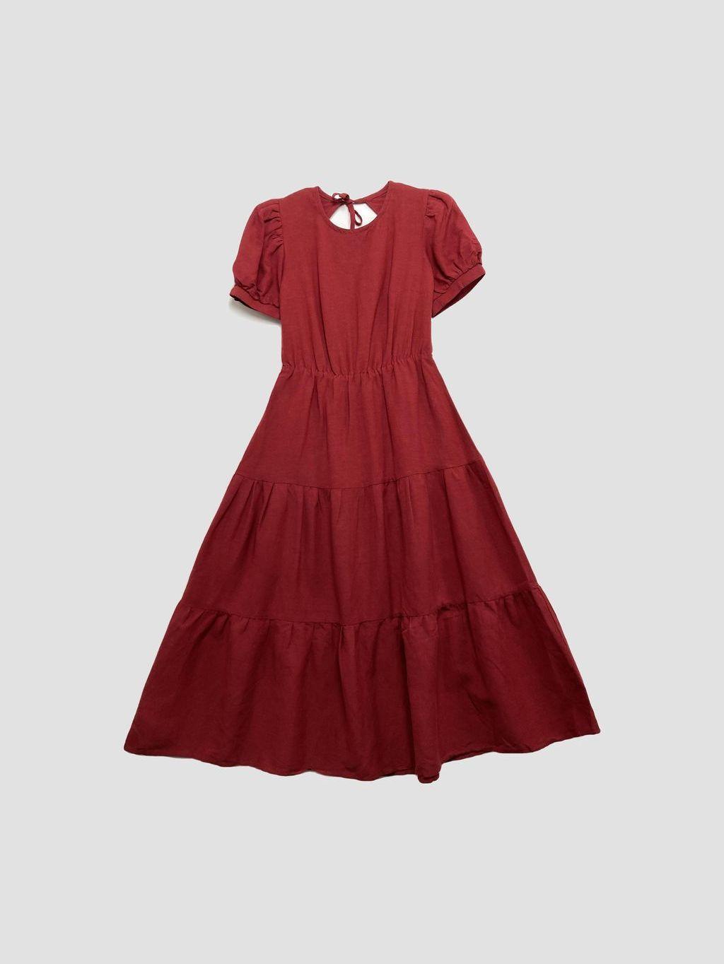 Vestido largo VINTAGE - Talla S (VOP01022396)-0