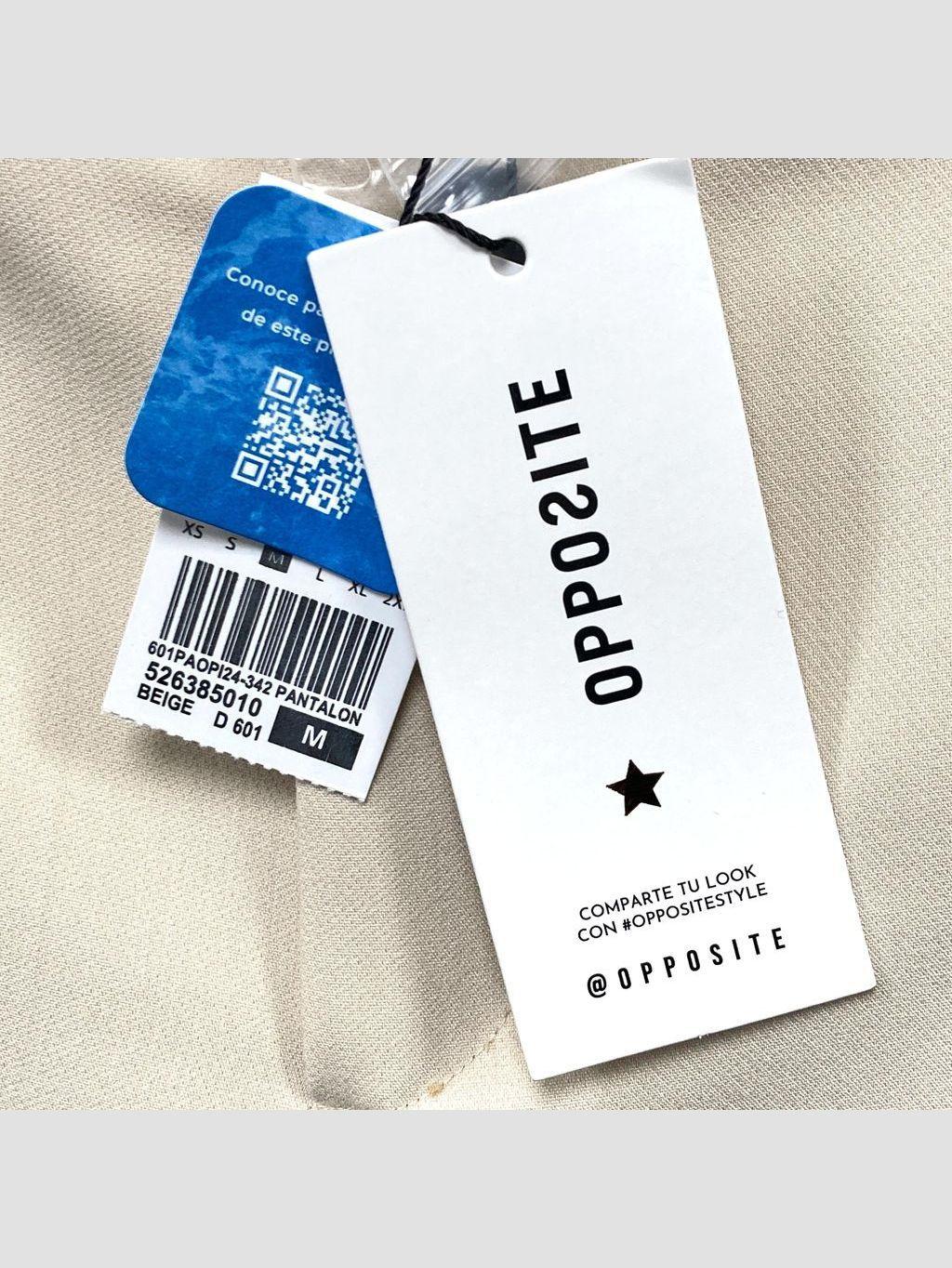 Pantalón OPPOSITE - Talla 38 (VOP00951762)-2