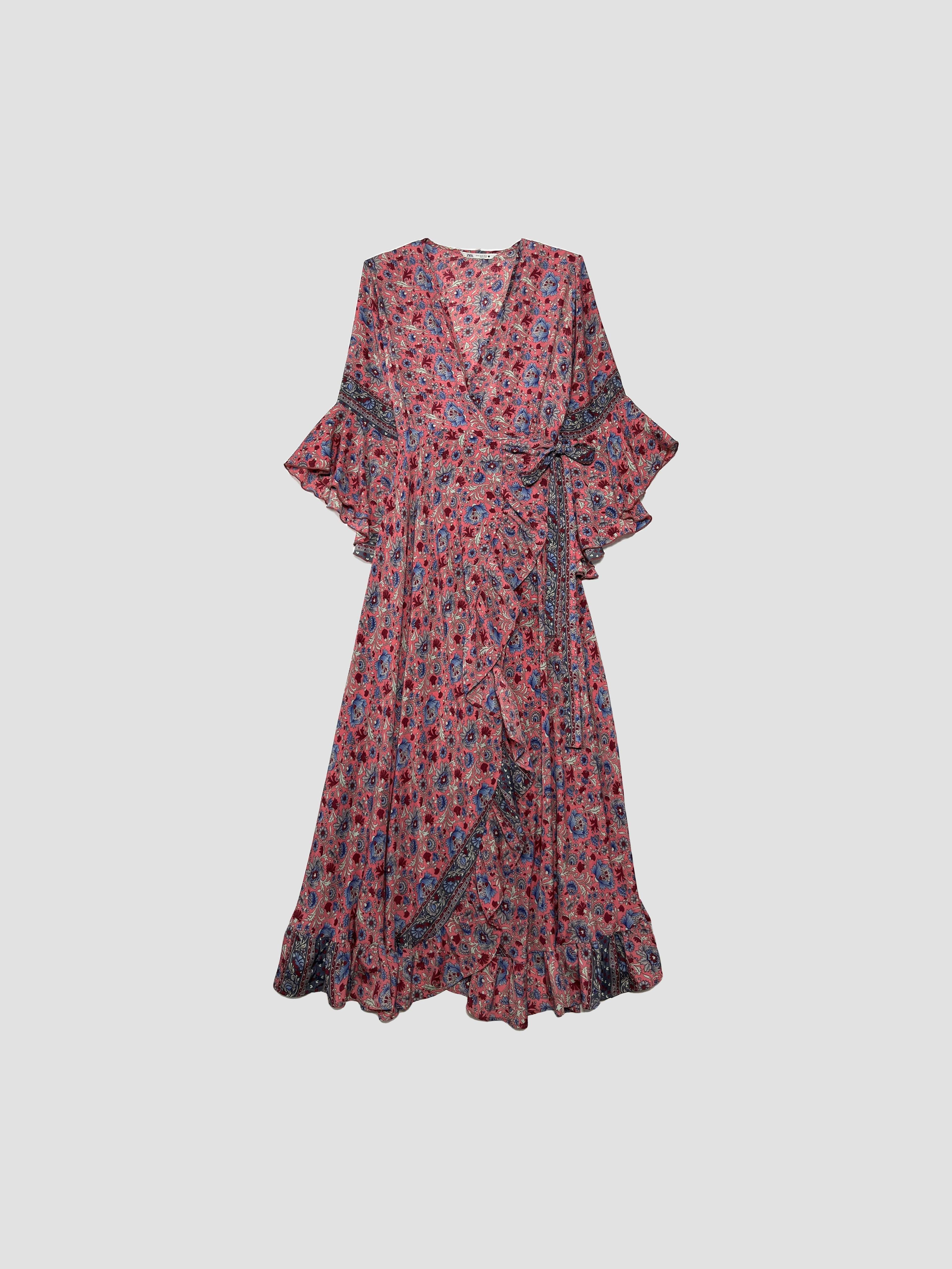Vestido largo ZARA - Talla XS (VOP01176900)-0
