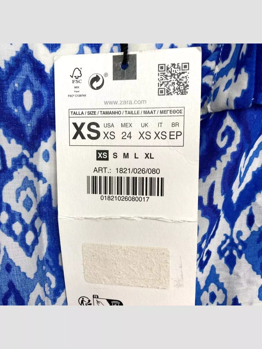 Vestido largo ZARA - Talla XS (VOP01155032)-3