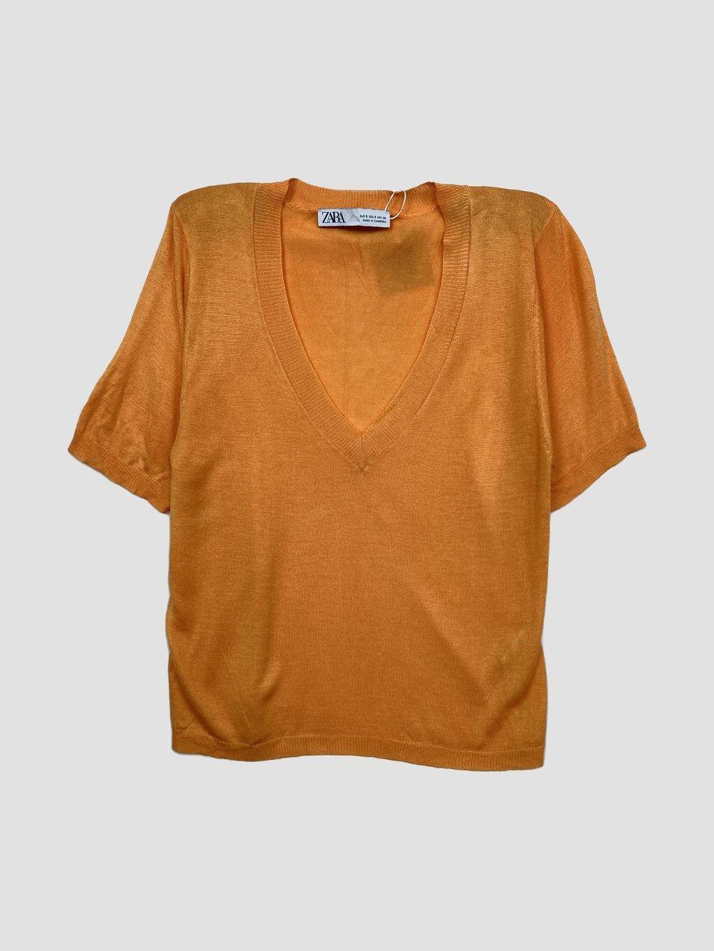 Polera ZARA - Talla S (VOP01130288)-0
