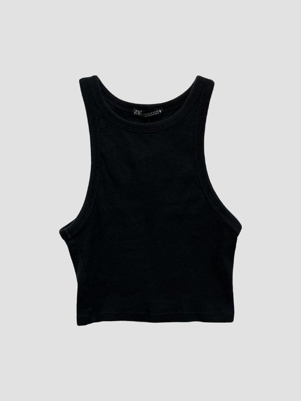 Polera sin mangas ZARA - Talla S (VOP00913672)-0