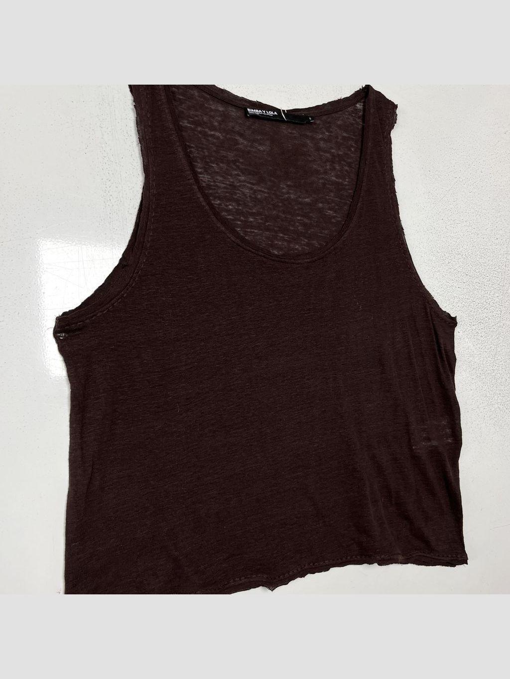 Polera sin mangas BIMBA Y LOLA - Talla L (VOP01116743)-1