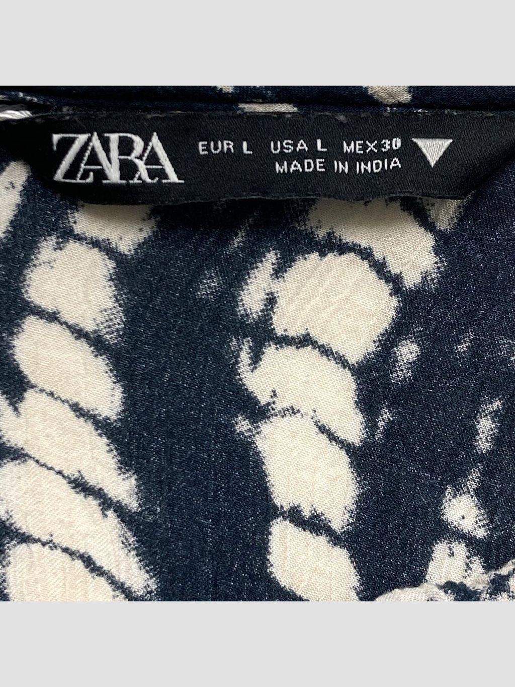 Vestido largo ZARA - Talla L (VOP01029270)-1