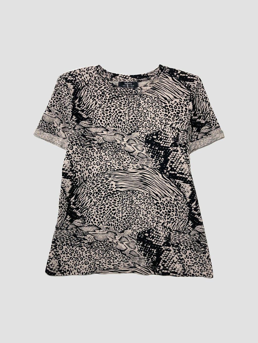 Polera BERSHKA - Talla S (VOP01089201)-0