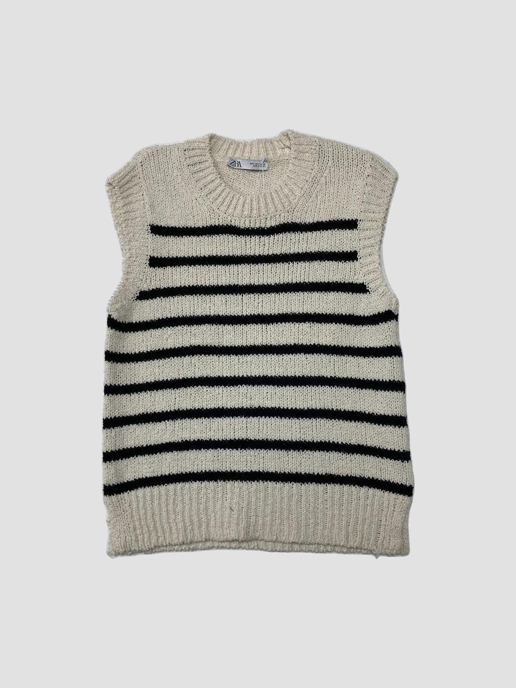 Chaleco sin mangas ZARA - Talla S (VOP01143955)-0
