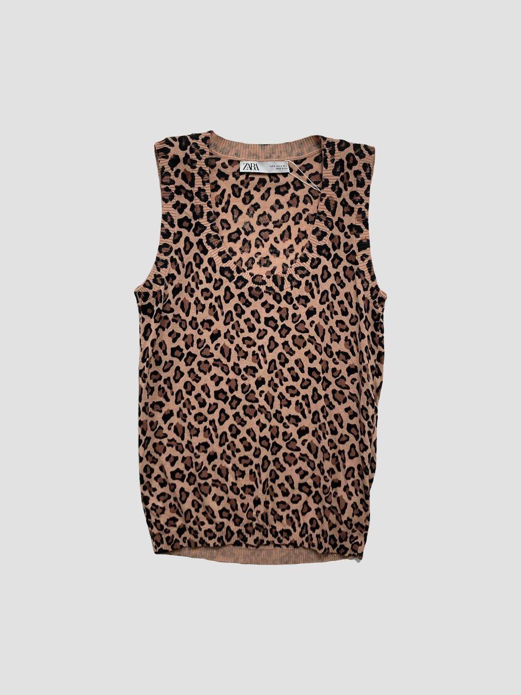 Polera sin mangas ZARA - Talla S (VOP01000686)-0