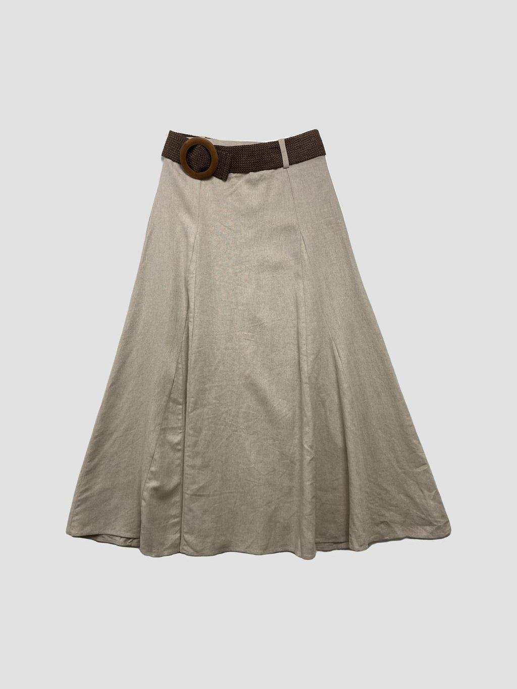 Falda larga ZARA - Talla 34 (VOP01000685)-0