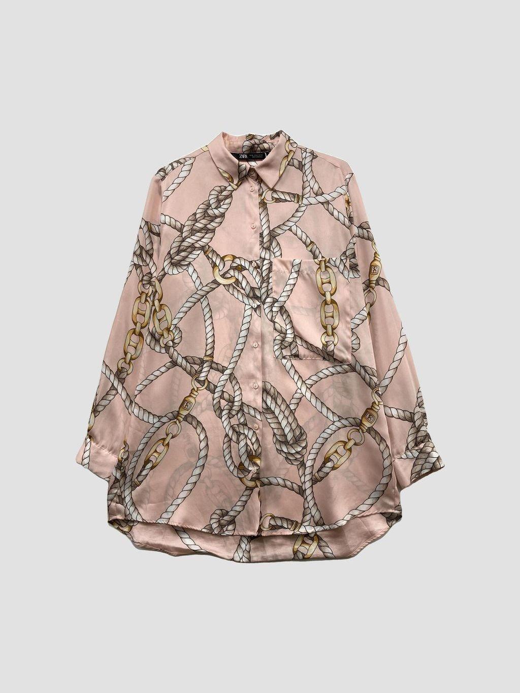 Camisa ZARA - Talla M (VOP01044595)-0