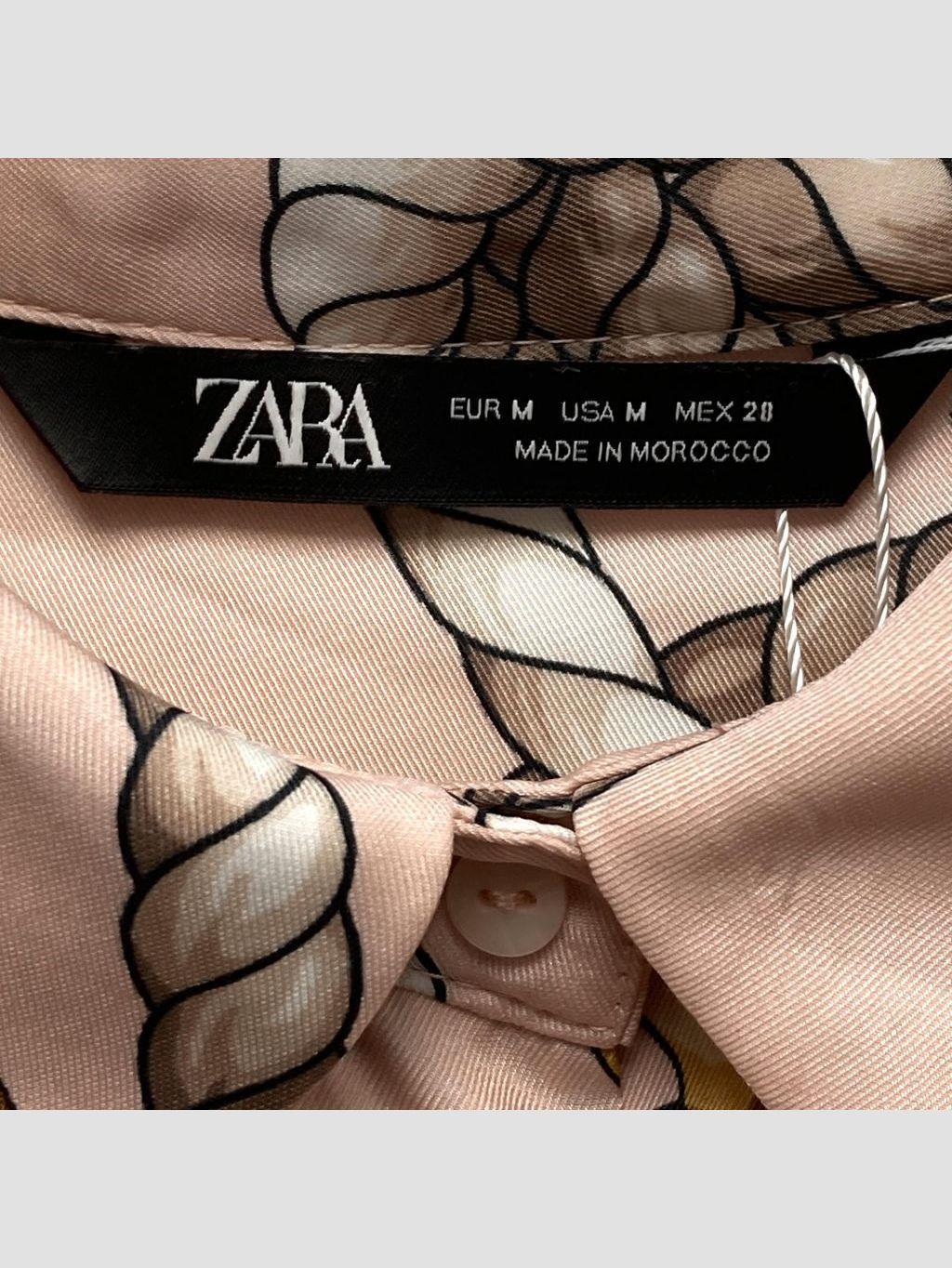 Camisa ZARA - Talla M (VOP01044595)-1