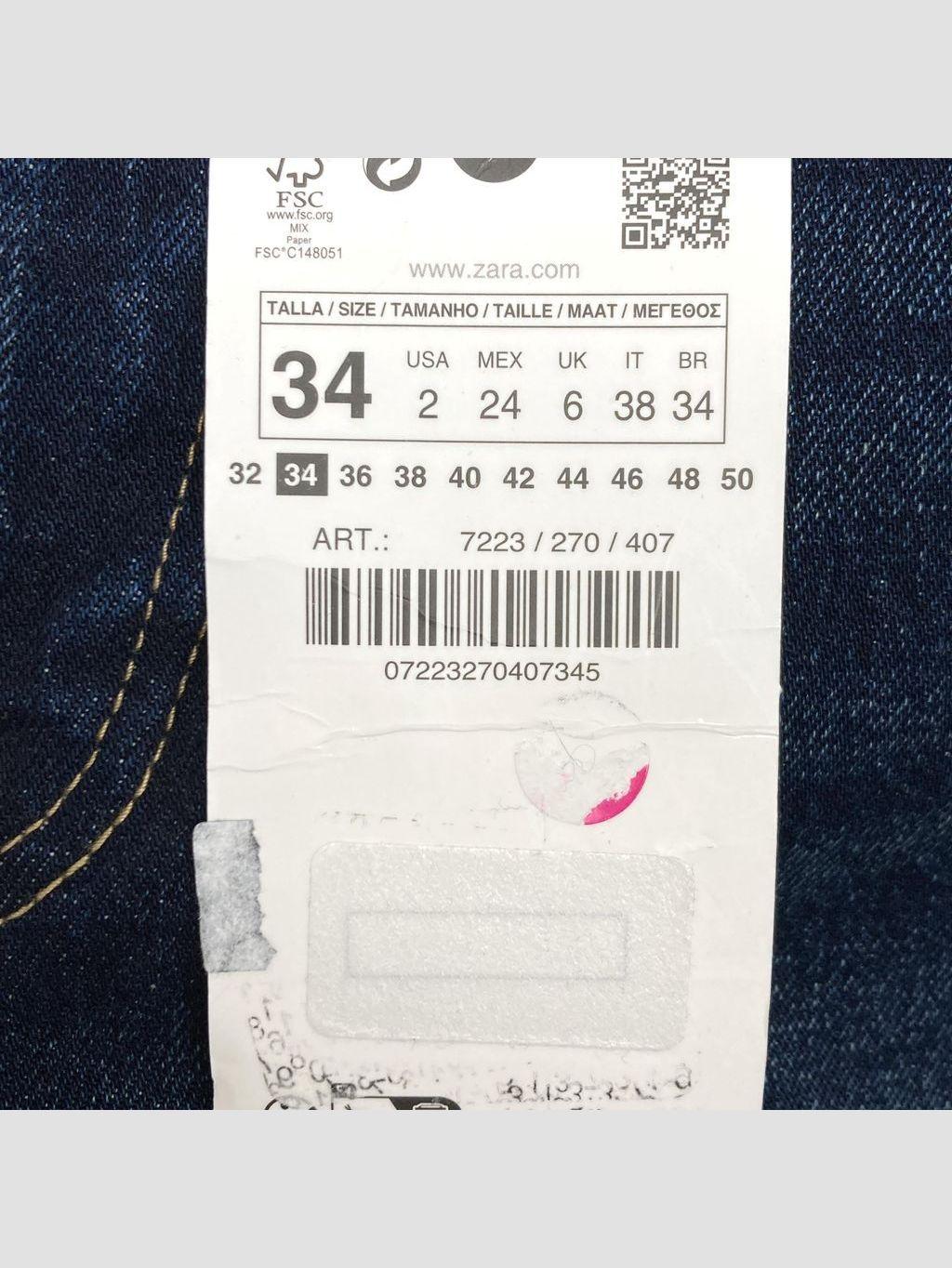 Jean ZARA - Talla 34 (VOP01102558)-3
