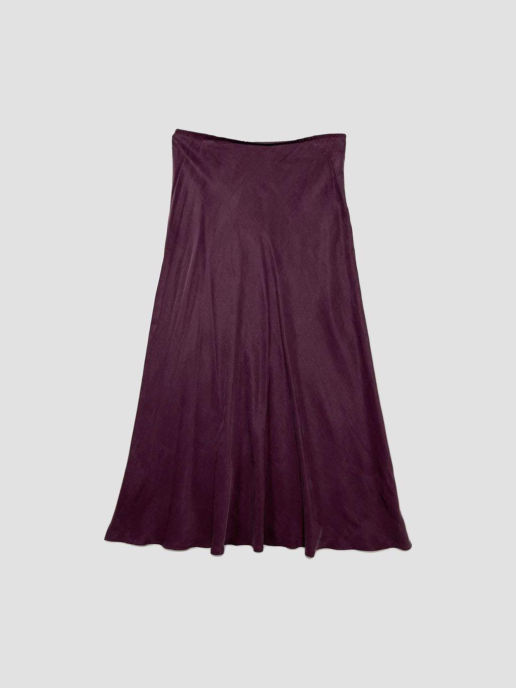 Falda larga ZARA - Talla 36 (VOP01107589)-0