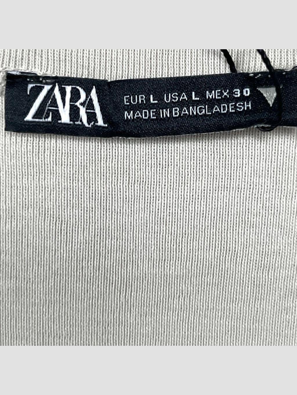 Polera sin mangas ZARA - Talla L (VOP01211272)-1