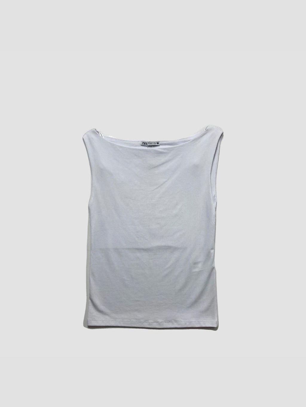 Polera sin mangas ZARA - Talla M (VOP00967483)-0