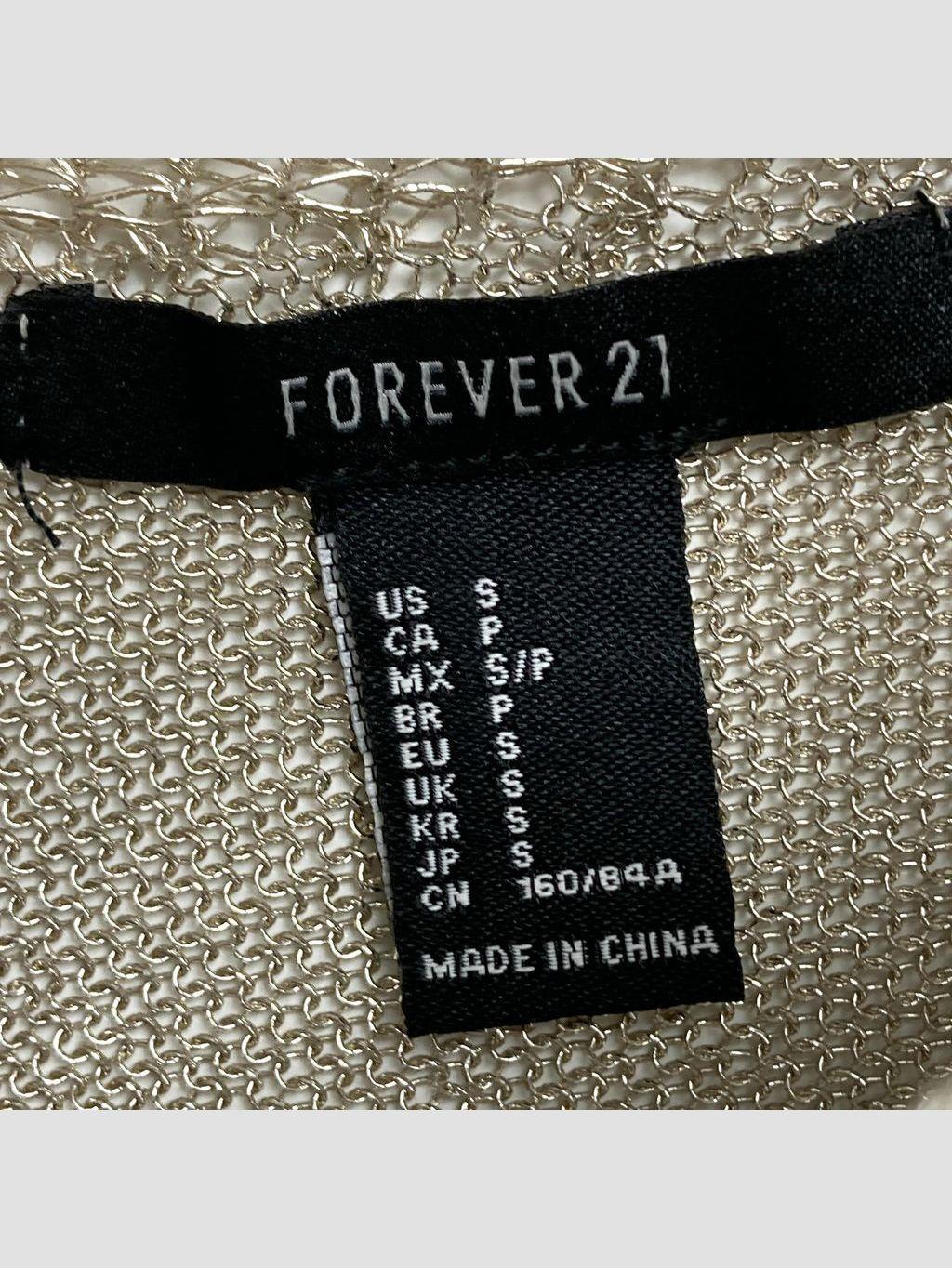 Polera sin mangas FOREVER 21 - Talla S (VOP00824124)-1