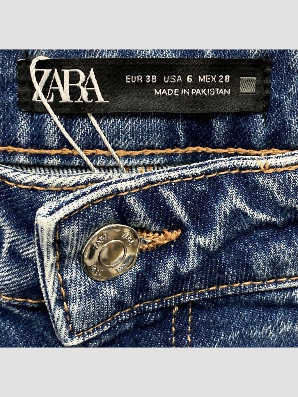Jean ZARA - Talla 38 (VOP01059615)-2