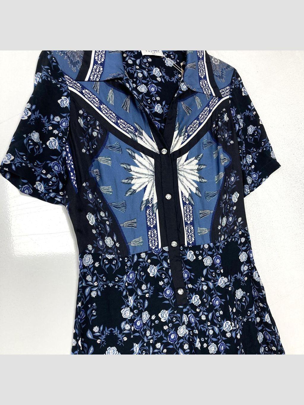 Vestido largo SANDRO - Talla M (VOP01087502)-3