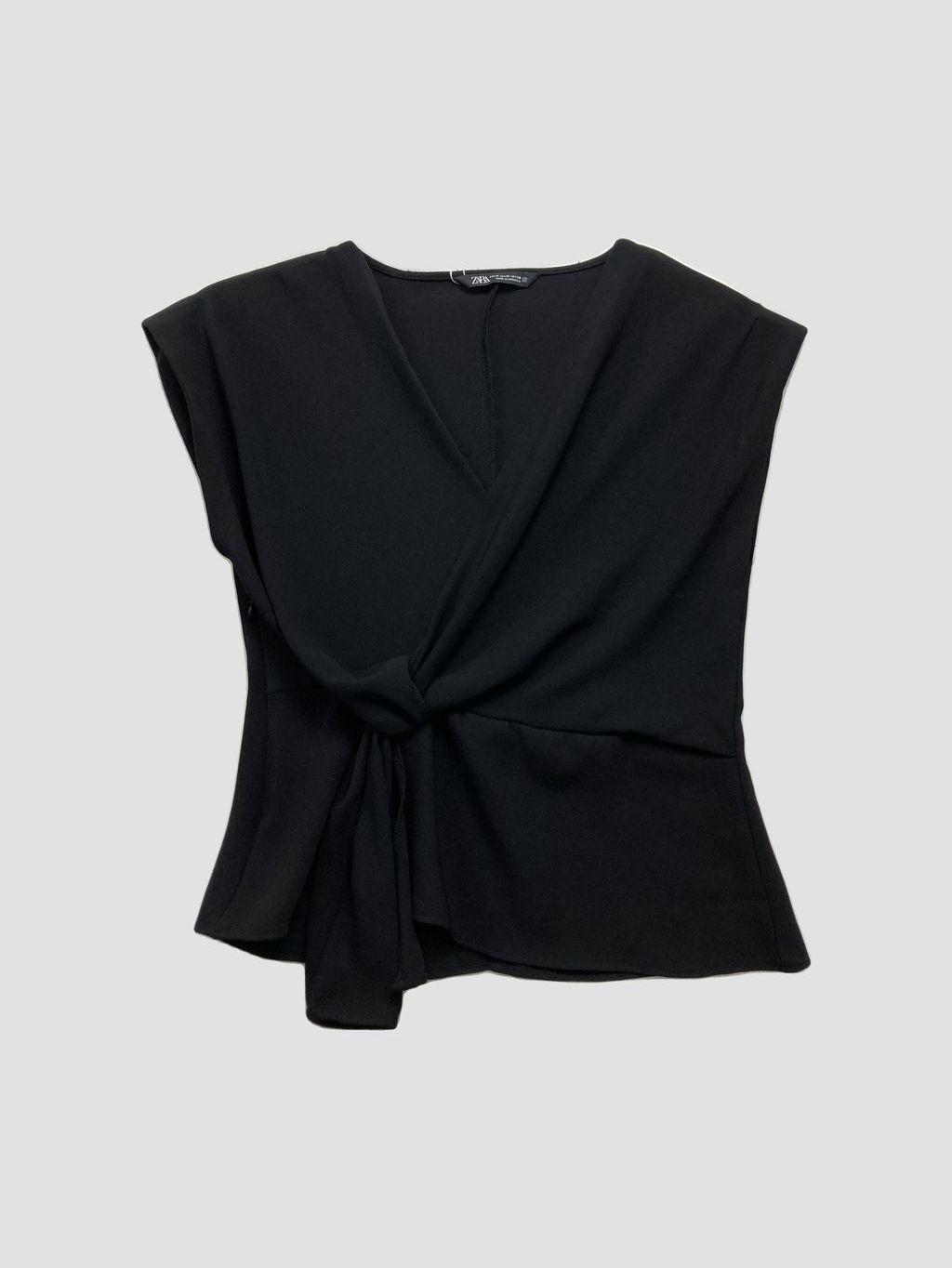 Polera sin mangas ZARA - Talla M (VOP01002607)-0