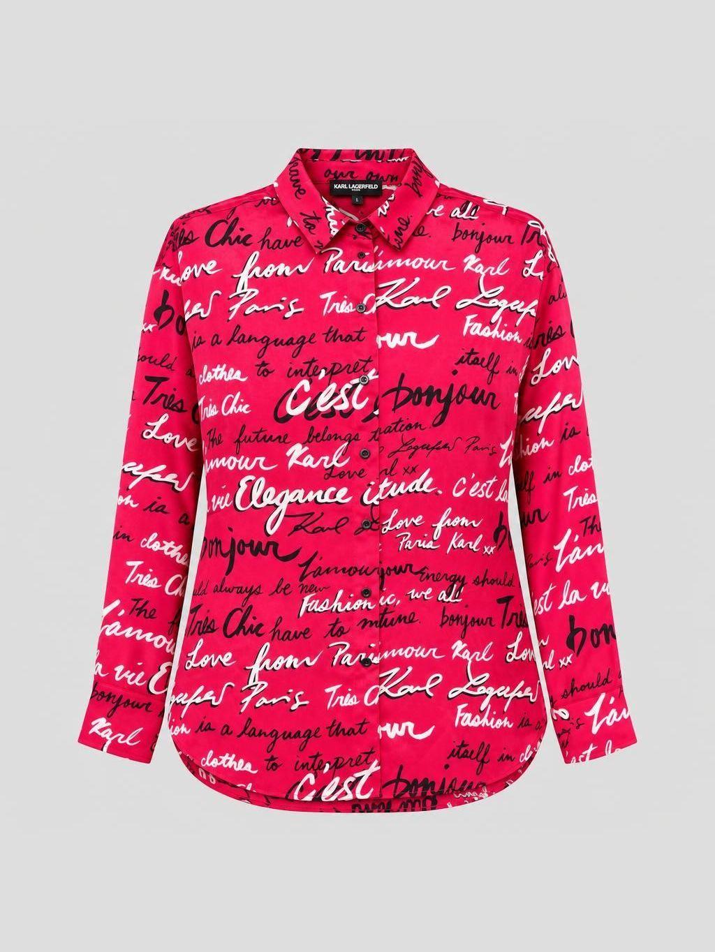 Camisa KARL LAGERFELD - Talla S (VOP01222925)-0