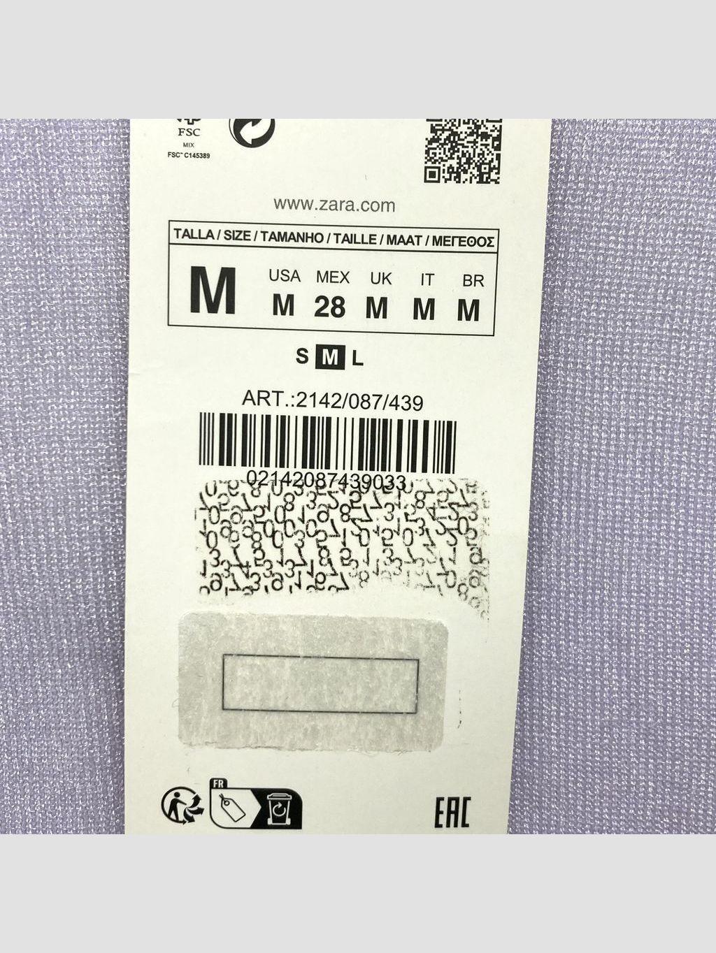 Polera sin mangas ZARA - Talla M (VOP01097551)-2