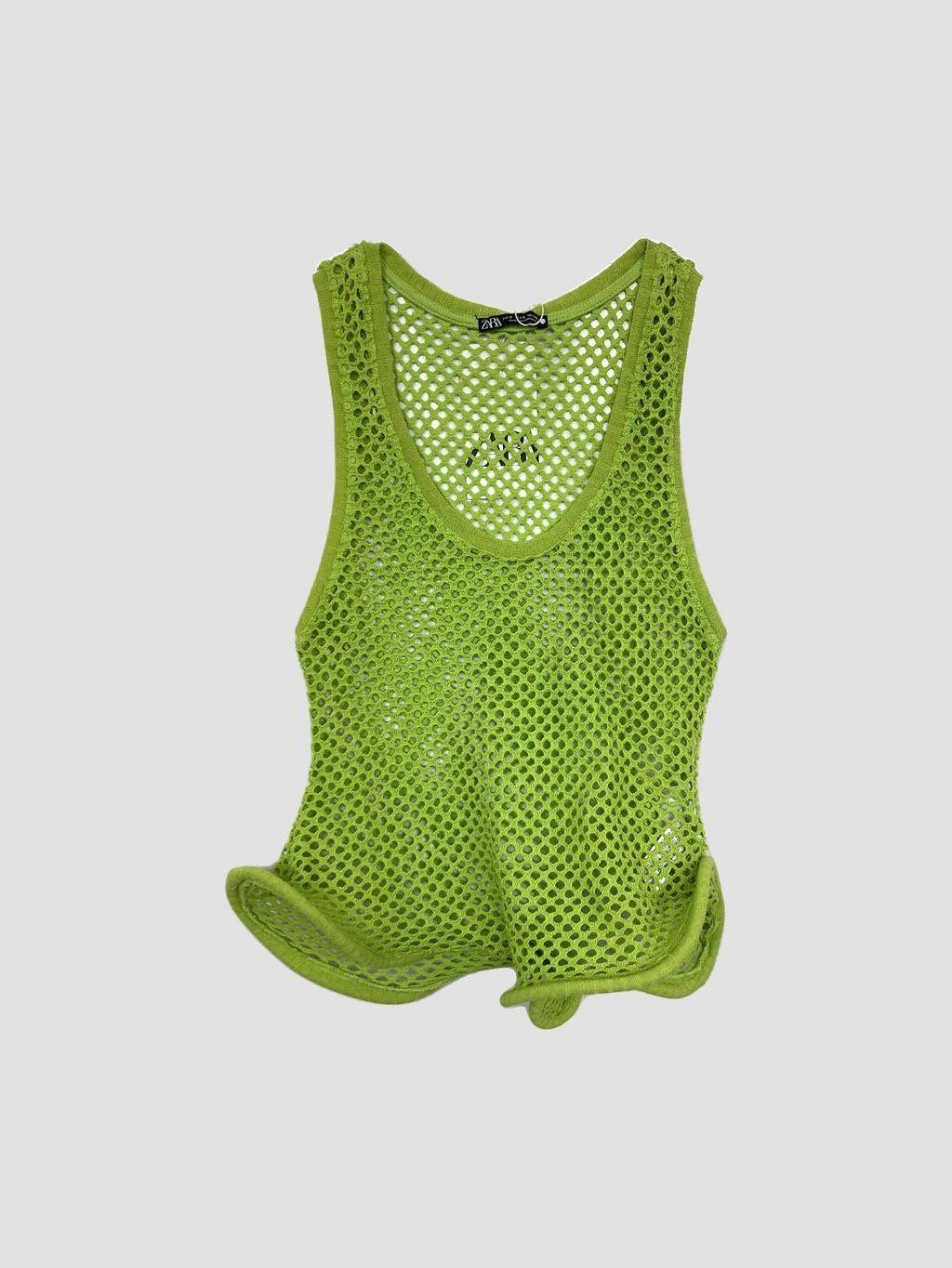 Polera sin mangas ZARA - Talla S (VOP01103531)-0