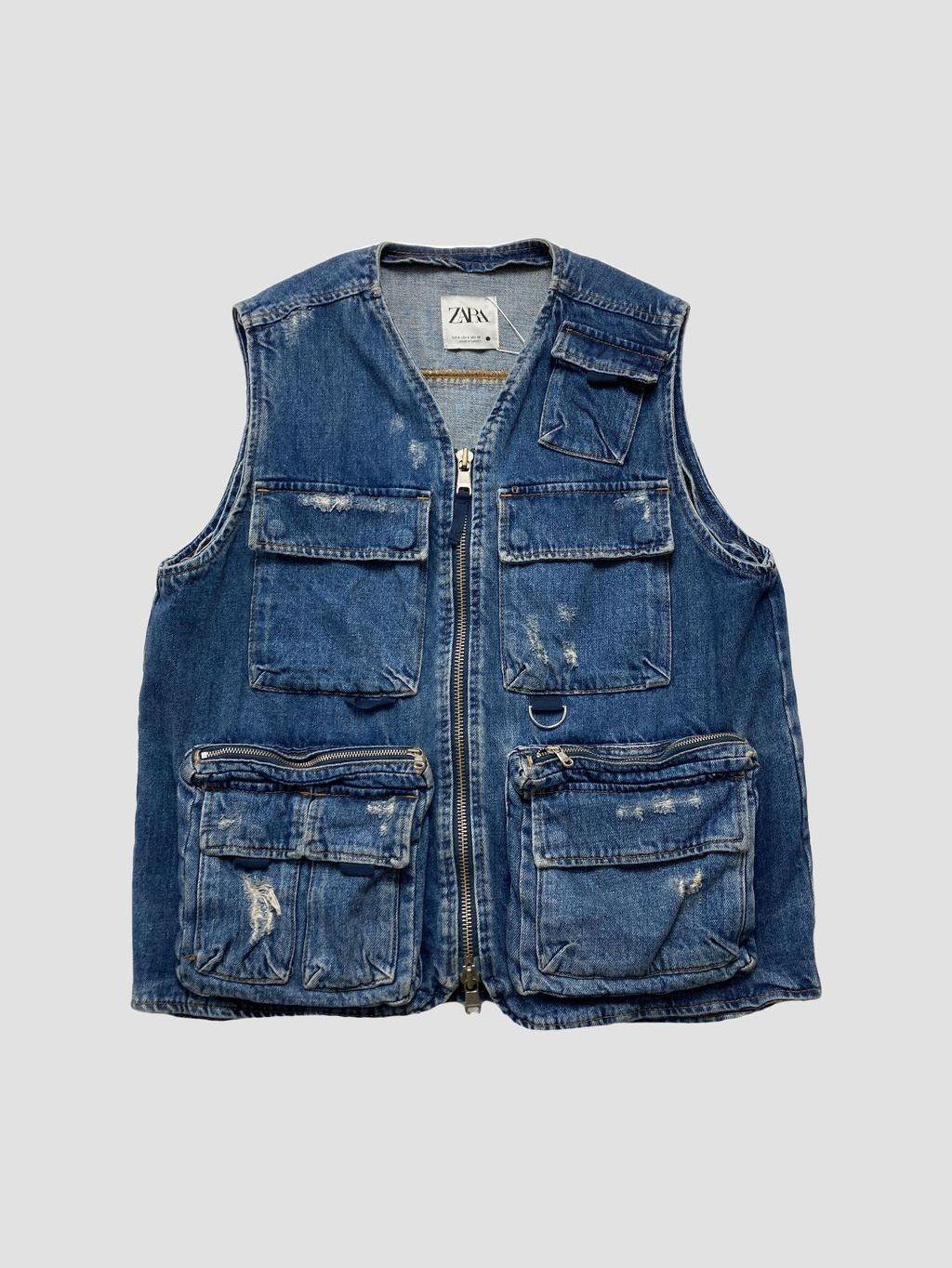 Chaqueta sin mangas ZARA - Talla S (VOP00927961)-0