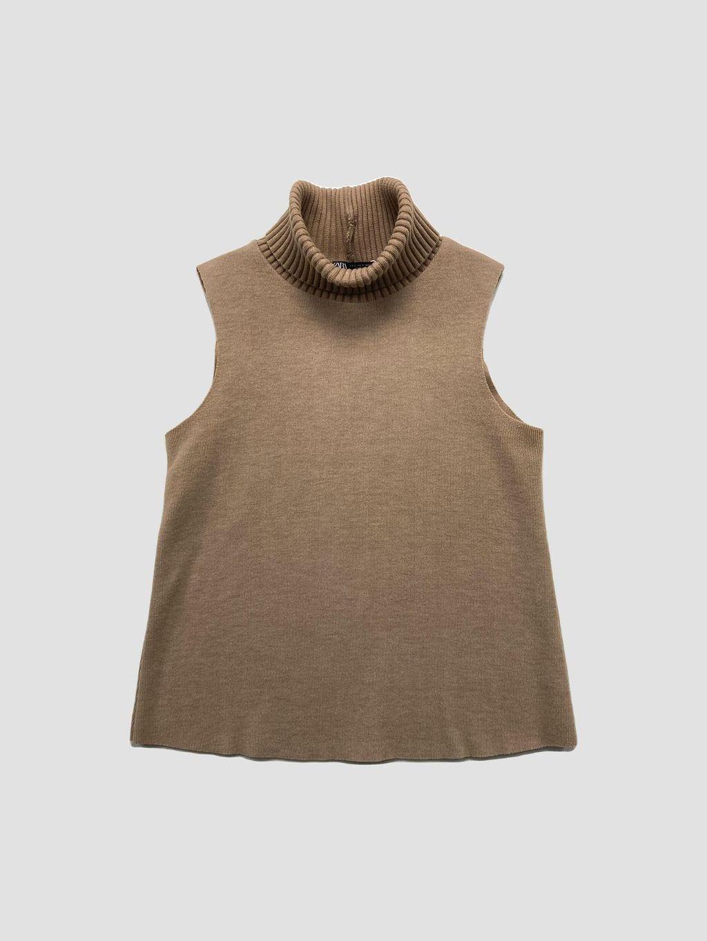 Chaleco sin mangas ZARA - Talla S (VOP01000113)-0