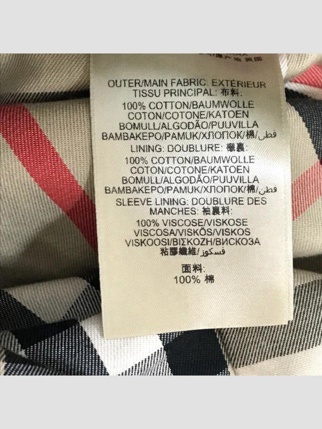 Trench BURBERRY - Talla S (VOP00697608)-3