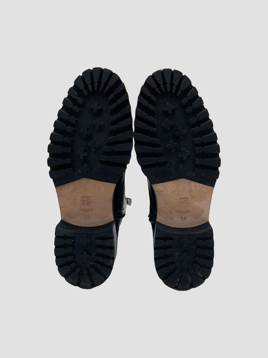 Botas CAROLINA HERRERA - Talla 38 (VOP01042105)-4