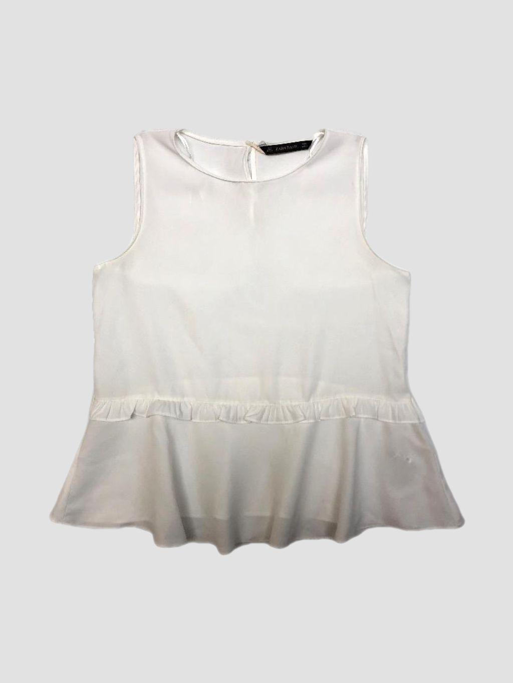 Polera sin mangas ZARA - Talla S (VOP00879220)-0