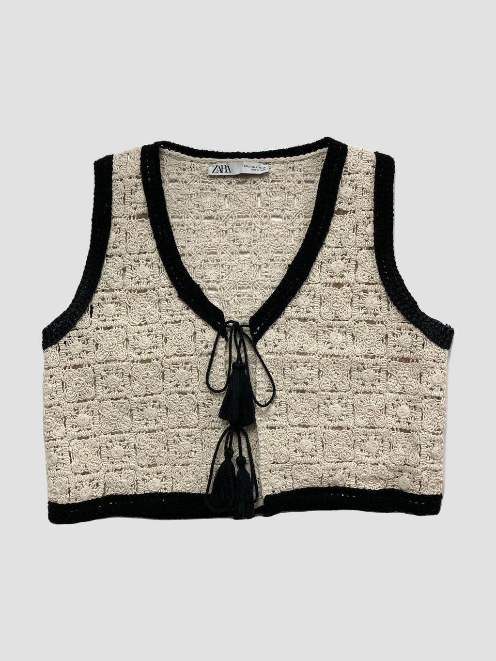 Chaleco sin mangas ZARA - Talla S (VOP00894737)-0
