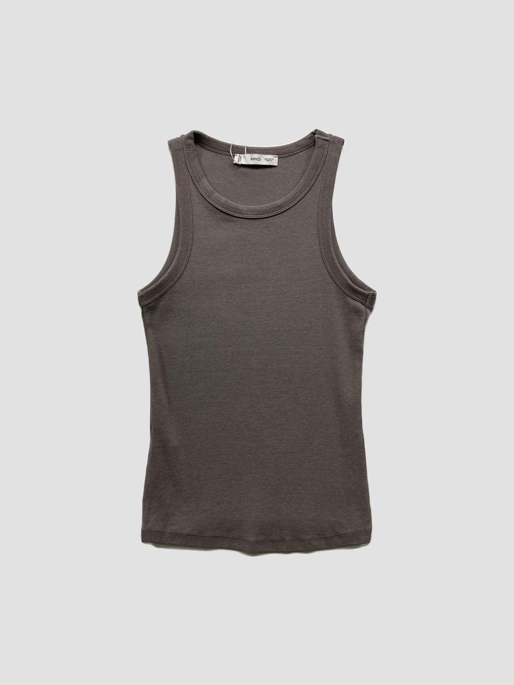 Polera sin mangas MANGO - Talla M (VOP01052725)-0