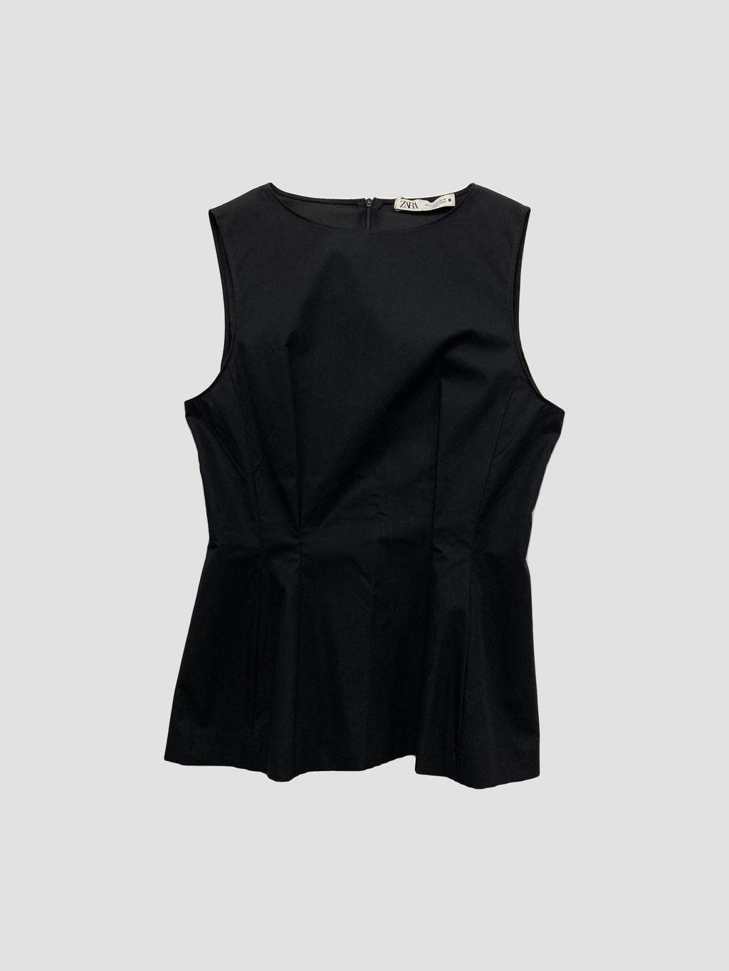 Polera sin mangas ZARA - Talla M (VOP01025569)-0