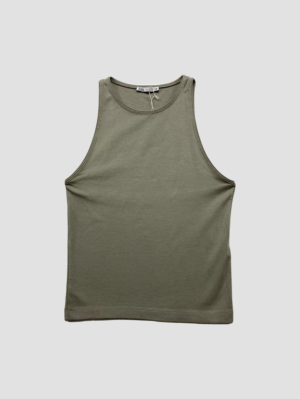 Polera sin mangas ZARA - Talla M (VOP00993153)-0