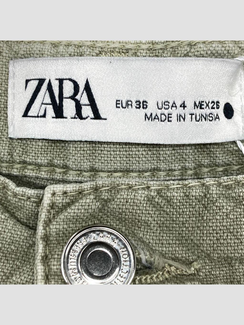 Pantalón ZARA - Talla 36 (VOP01119484)-2