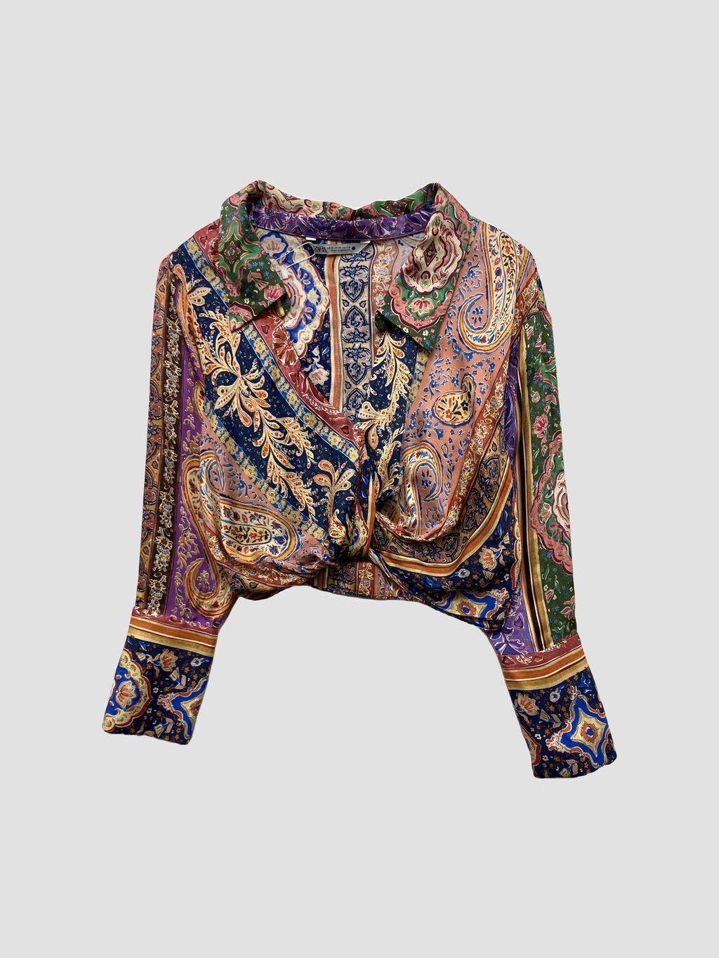 Blusa ZARA - Talla M (VOP00983910)-0