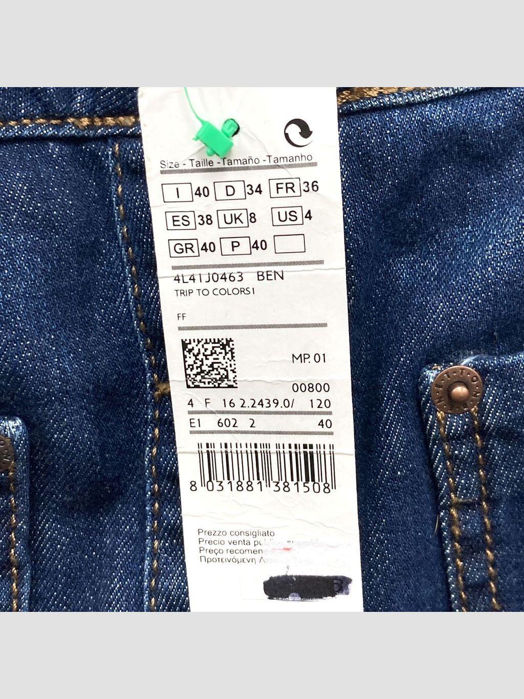 Falda larga UNITED COLORS OF BENETTON - Talla 38 (VOP00966141)-2