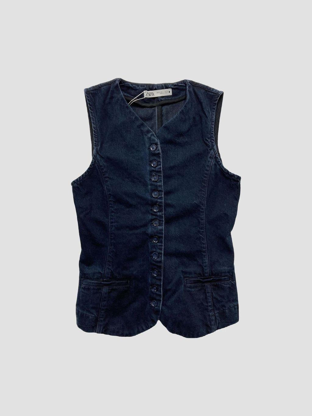 Chaqueta sin mangas ZARA - Talla S (VOP00973983)-0