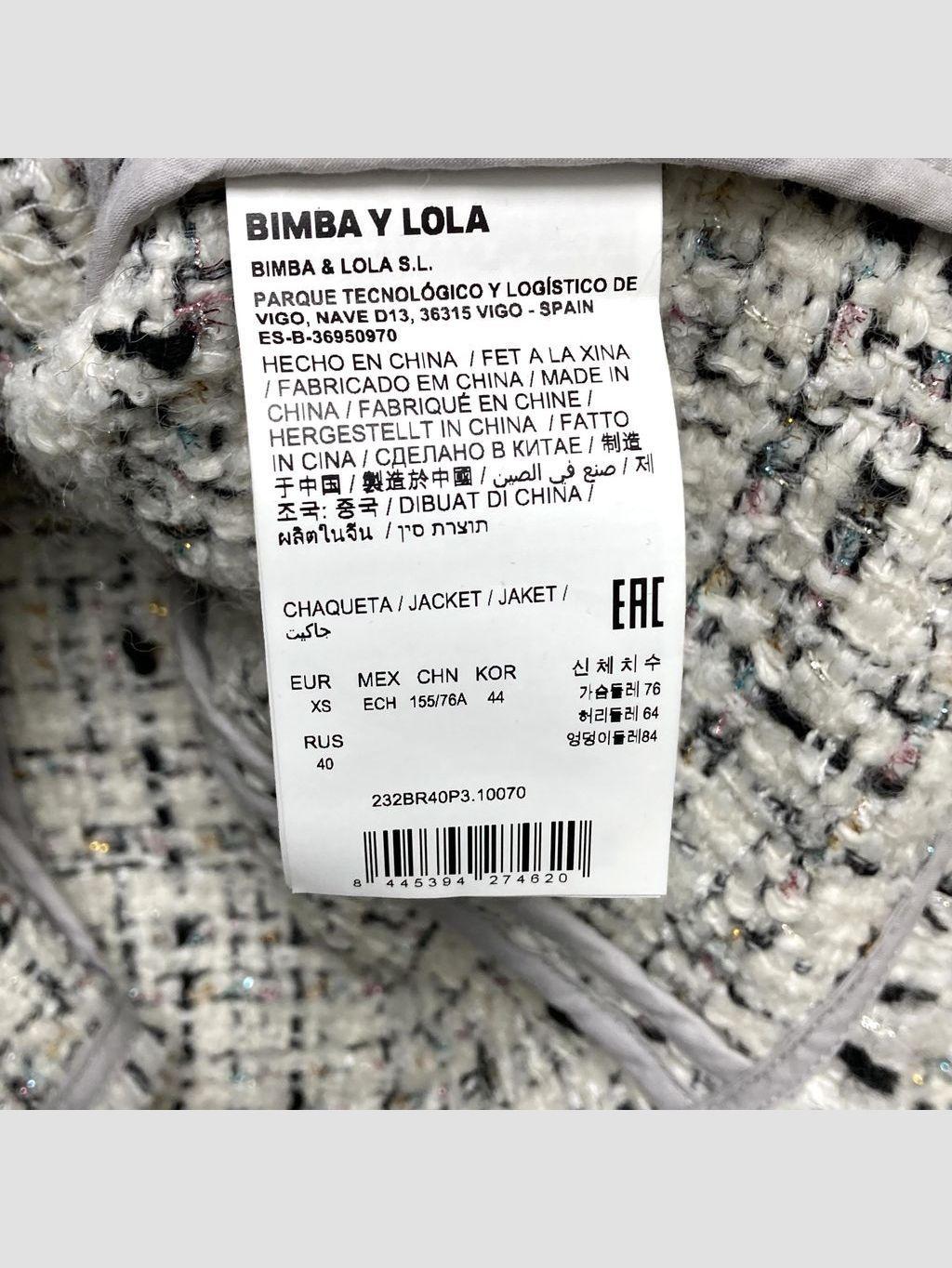 Chaqueta casual BIMBA Y LOLA - Talla XS (VOP01045242)-3