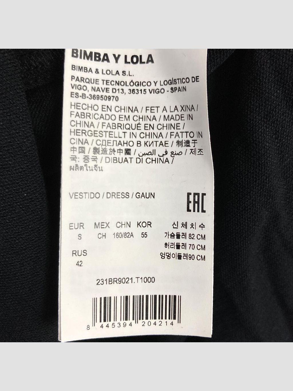 Vestido largo BIMBA Y LOLA - Talla S (VOP01159687)-3