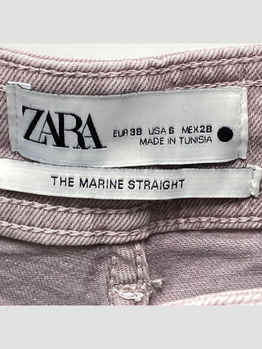 Jean ZARA - Talla 38 (VOP00947402)-1
