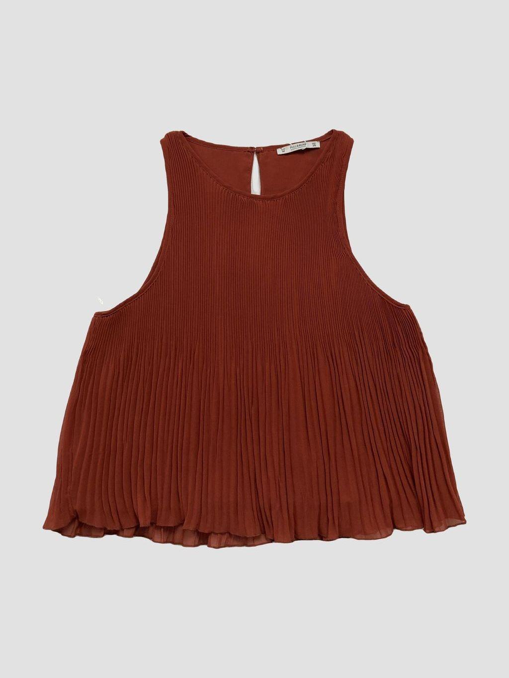 Polera sin mangas PULL&BEAR - Talla M (VOP01039306)-0