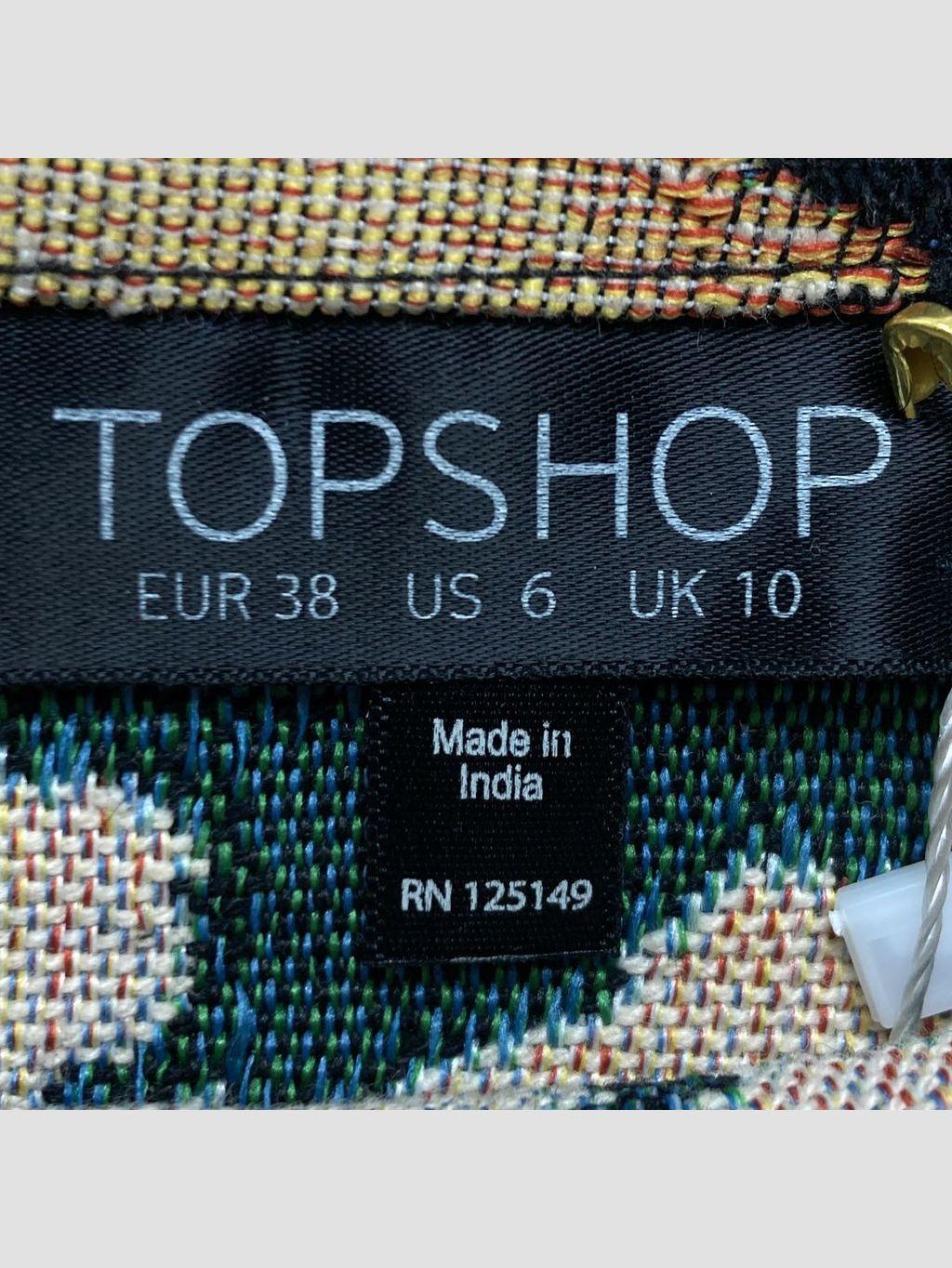 Falda corta TOPSHOP - Talla 38 (VOP01063923)-1