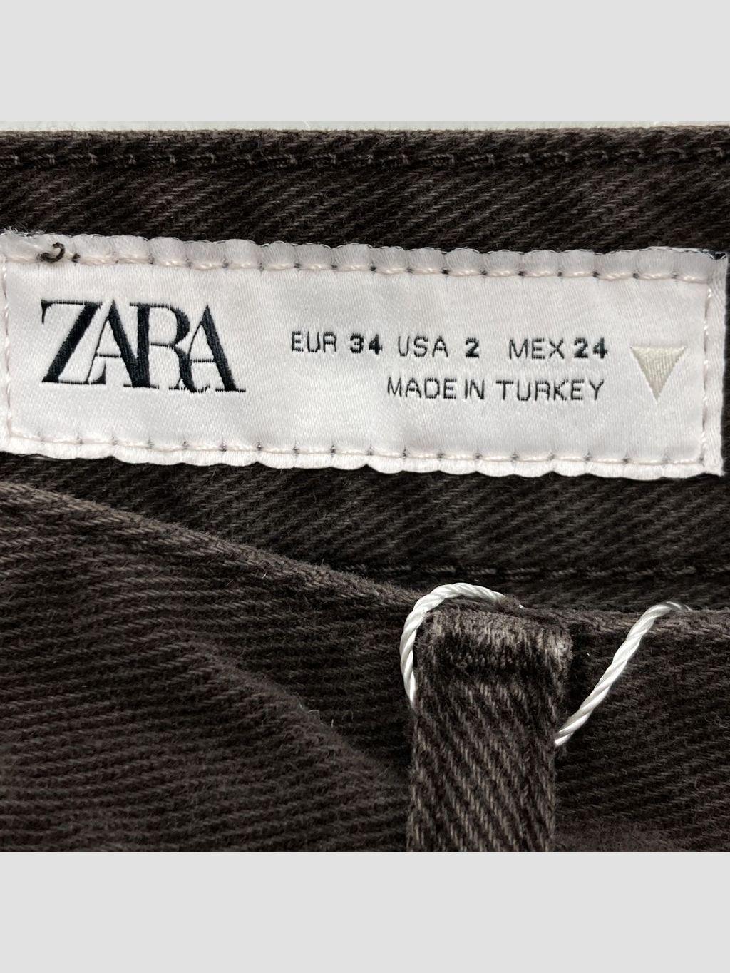 Jean ZARA - Talla 34 (VOP01066716)-2