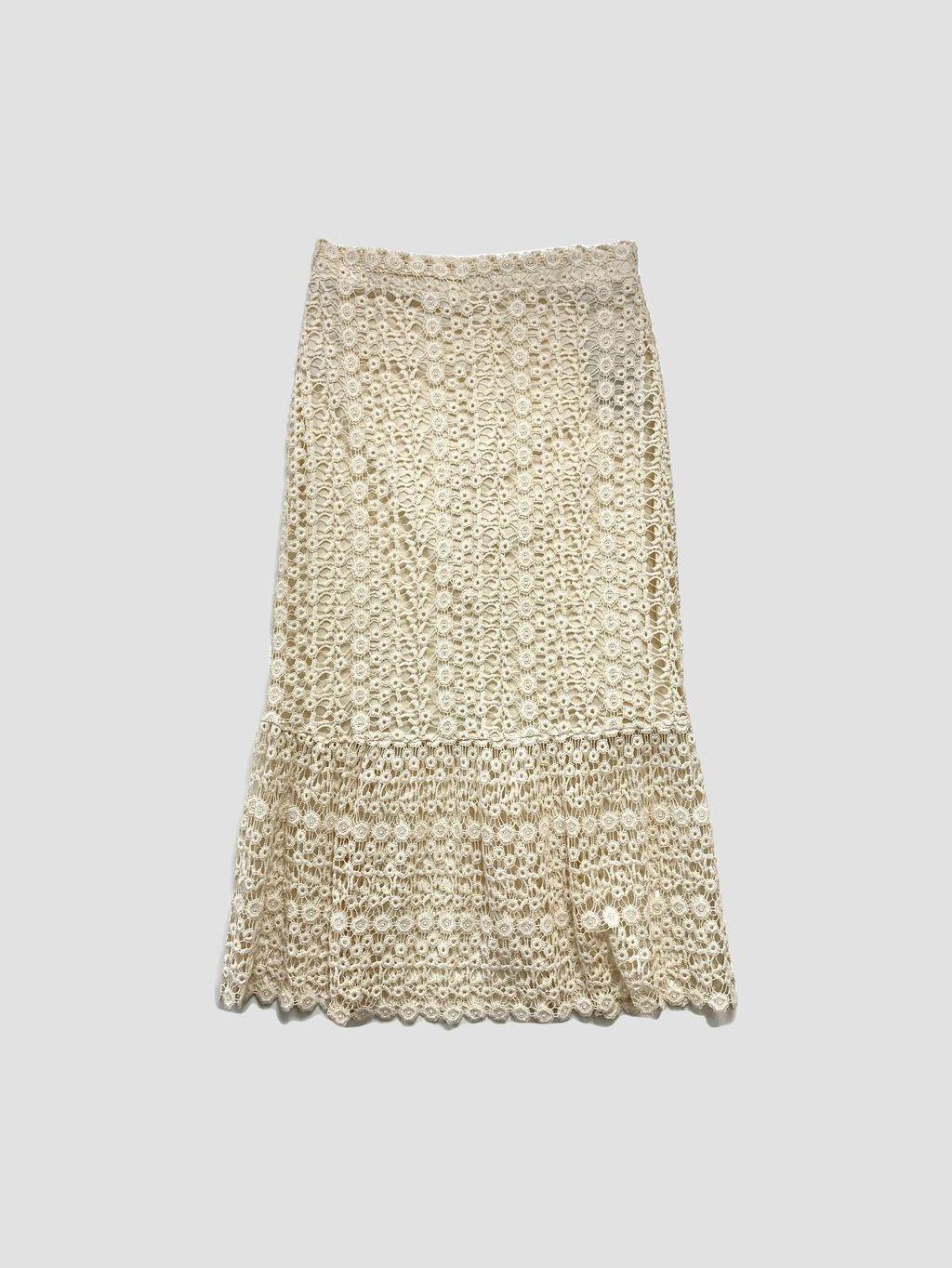 Falda larga ZARA - Talla 38 (VOP01002303)-0